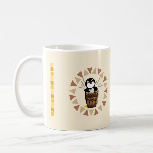 Mug Pingouin batteur (Gauche)