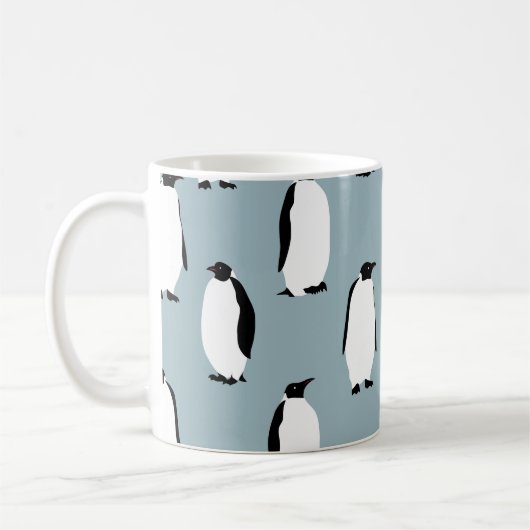 Mug Pingouin Bird animal mignonne Motif (Gauche)