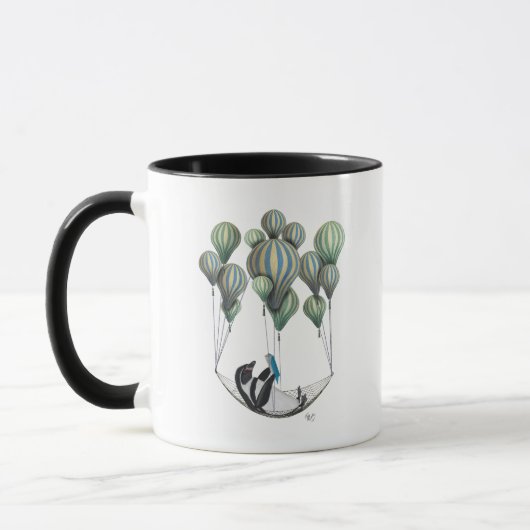 Mug Pingouin dans le ballon Hammock (Gauche)