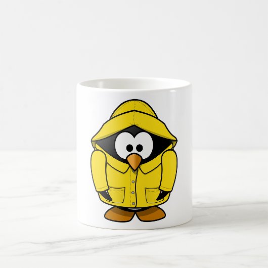 Mug Pingouin Dans Une Musique Raincoat