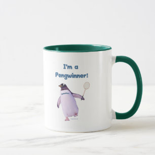 Mug Pingouin de badminton