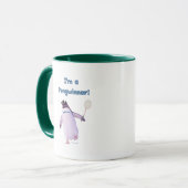 Mug Pingouin de badminton (Devant gauche)
