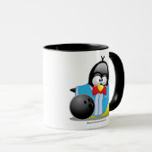 Mug Pingouin de bowling (Devant droit)
