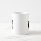 Mug Pingouin de cancer du sein (Centre)