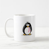 Mug Pingouin de cancer du sein (Gauche)