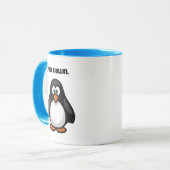 Mug Pingouin de dessin cool - Juste Chillin' Arctic Vi (Devant gauche)