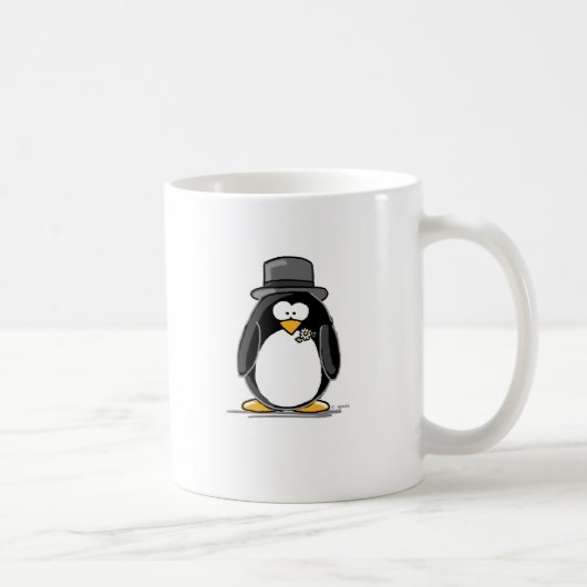 Mug Pingouin de marié (Droite)