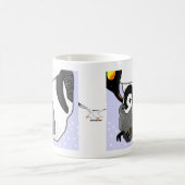 Mug Pingouin de mère et de bébé (Centre)