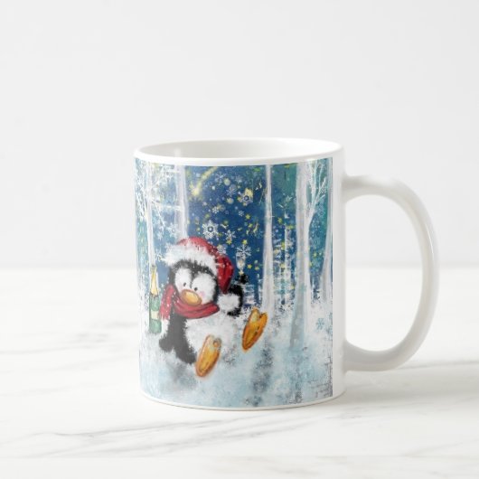 Mug Pingouin de Noël (Droite)