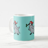 Mug Pingouin de Noël (Devant gauche)