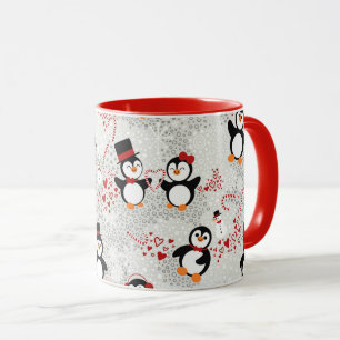 Mug Pingouin de Noël très fin