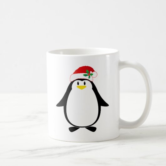 Mug Pingouin de Père Noël (Droite)