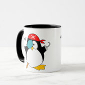 Mug Pingouin de pirate (Devant gauche)