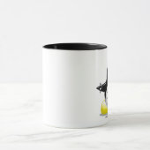 Mug Pingouin de rocker punk (Centre)