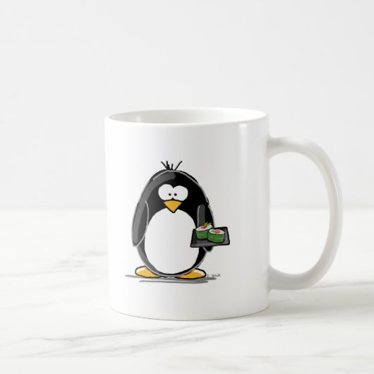 Mug Pingouin de sushi (Droite)