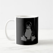 Mug Pingouin de Tux - (Linux, Open Source, Copyleft, (Gauche)