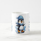 Mug Pingouin d'hiver prise de glace (Centre)