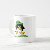 Mug Pingouin d'Irlandais de bébé (Devant gauche)