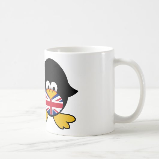 Mug Pingouin d'Union Jack (Droite)