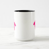 Mug Pingouin en caricature rose (Centre)