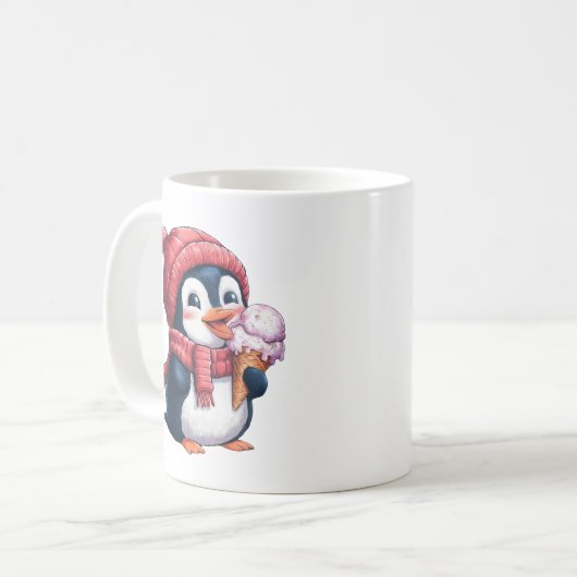 Mug Pingouin et glace (Devant gauche)