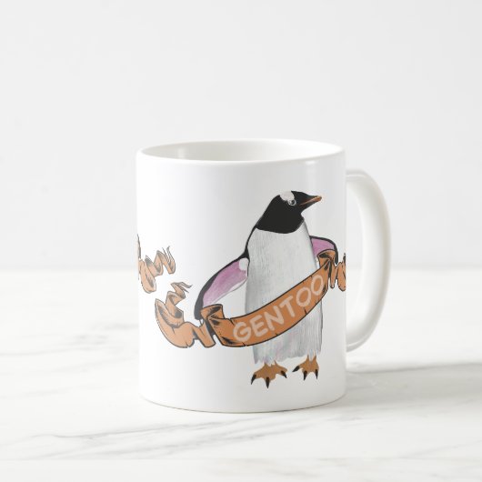 Mug Pingouin Gentoo (Devant droit)