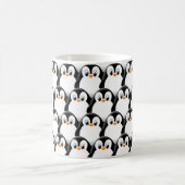 Mug Pingouin gras mignon sur tout le Motif d'impressio (Centre)