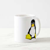 Mug Pingouin Linux Tux (Devant droit)
