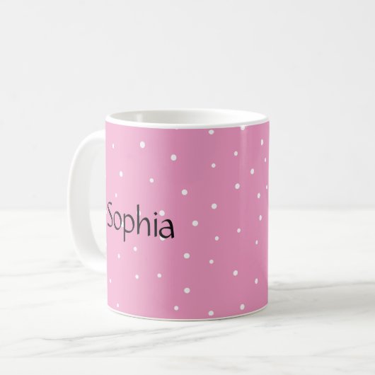 Mug Pingouin mignon de Noël de Pesonalized petit (Devant gauche)