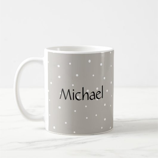 Mug Pingouin mignon de Noël de Pesonalized petit (Gauche)