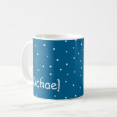 Mug Pingouin mignon de Noël de Pesonalized petit (Devant gauche)