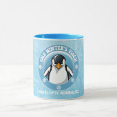 Mug Pingouin mignon, Vibes d'hiver froid (Centre)