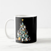 Mug Pingouin Noël Jour Ice Oiseau animal Père Noël (Gauche)