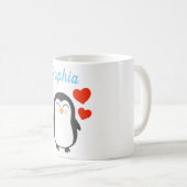 Mug Pingouin personnalisé (Devant droit)