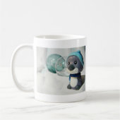 Mug Pingouin pourpre I (Gauche)