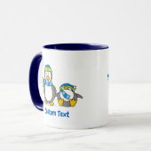 Mug Pingouins à neige (Devant gauche)