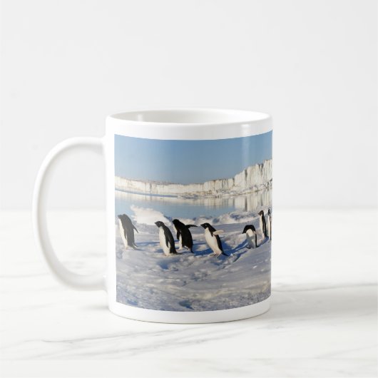 Mug Pingouins dans la boue de neige (Gauche)