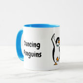Mug Pingouins dansants Animés (Devant gauche)