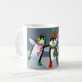 Mug Pingouins de chant (Devant gauche)