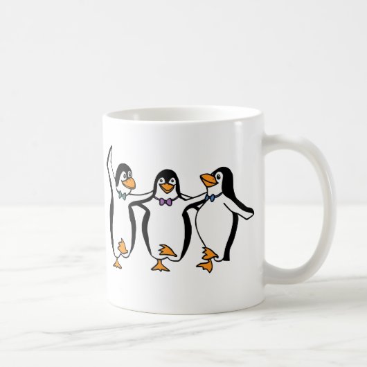 Mug Pingouins de danse (Droite)