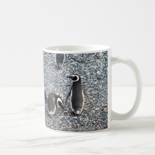 Mug Pingouins de Magellanic, la Manche de beagle, (Droite)