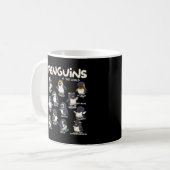 Mug Pingouins de pingouins Animaux du monde Amour des (Devant gauche)