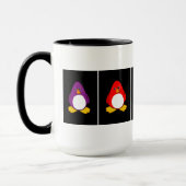 Mug Pingouins de piscine de pingouin (Gauche)