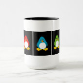 Mug Pingouins de piscine de pingouin (Centre)