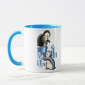 Mug pingouins en Antarctique (Gauche)