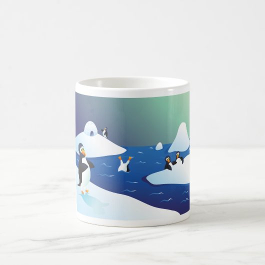 Mug Pingouins Et Glace (Centre)