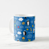 Mug Pingouins et marins (Devant gauche)