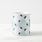 Mug Pingouins joueurs glissement sur Motif de neige (Centre)