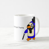 Mug Pingouins noirs (Devant droit)