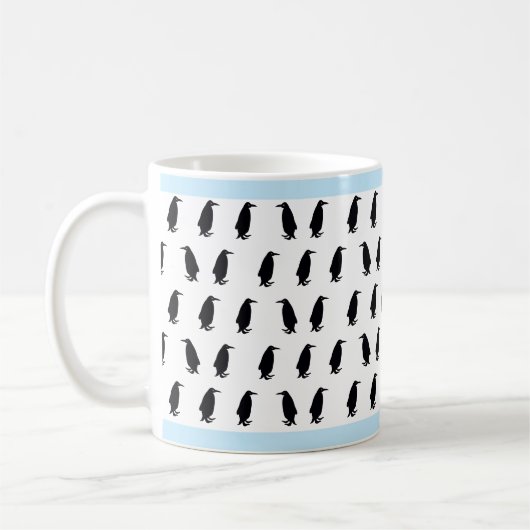 Mug Pingouins noirs (Gauche)